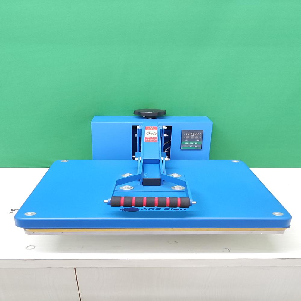 Blue Color Flat Press Machine With Coating