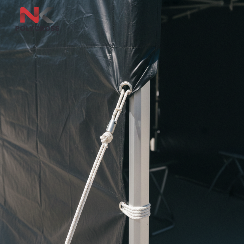 Popup Shop Tarpaulin - Color: Blue