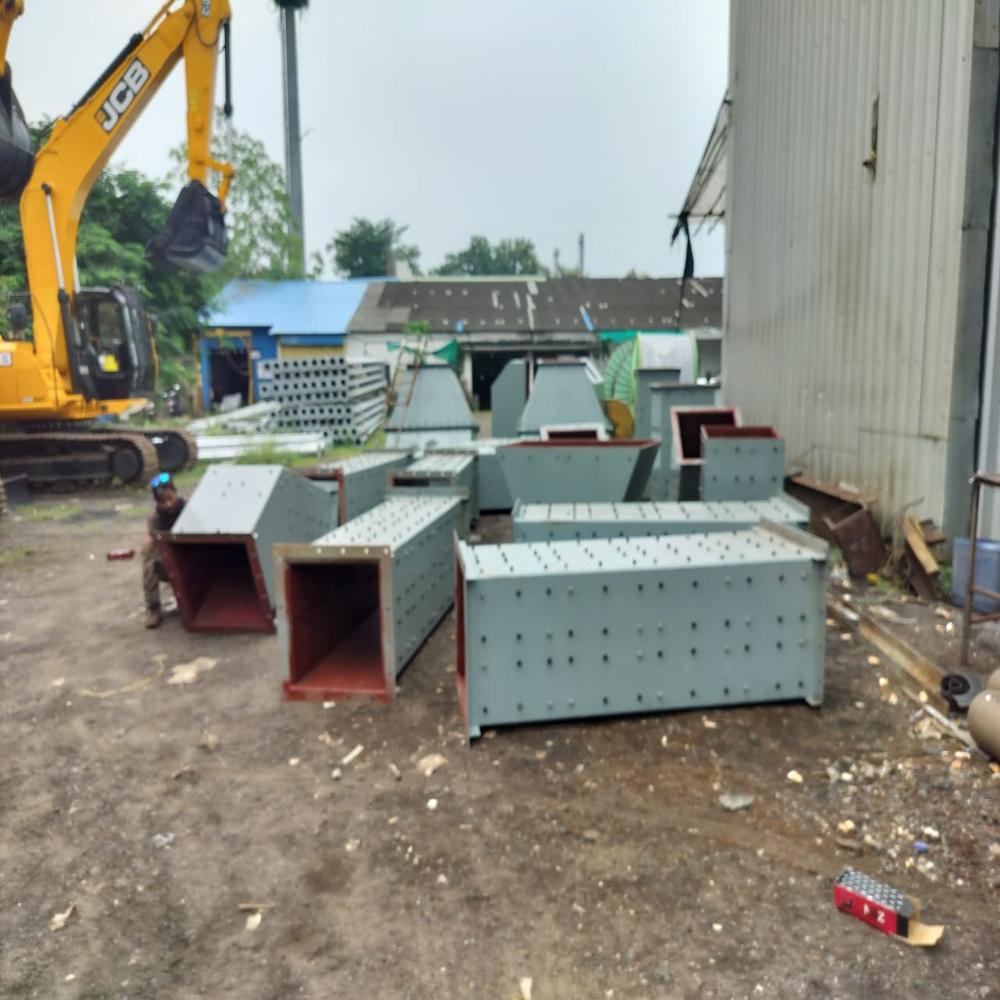 Material  feed chute