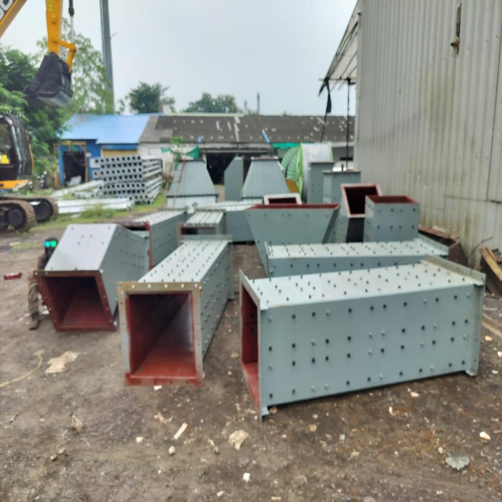Material  feed chute
