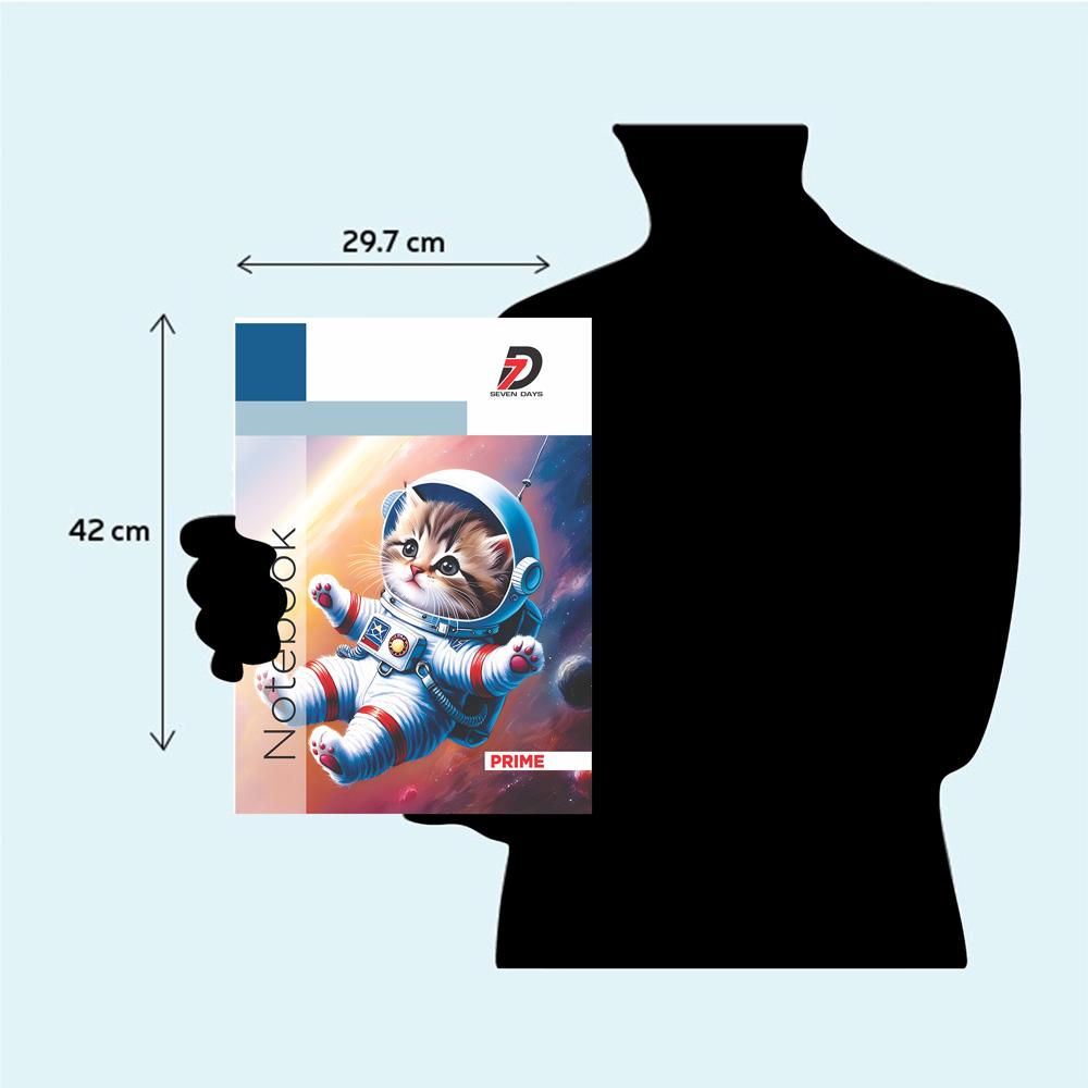 CTC 3-in-1 Notebook 240 Pages | English-Maths-Hindi Combined Copy | Maximum Capacity Multi-Subject Book | Prime Series School Stationery | Bulk Three-Subject Mega Notebook