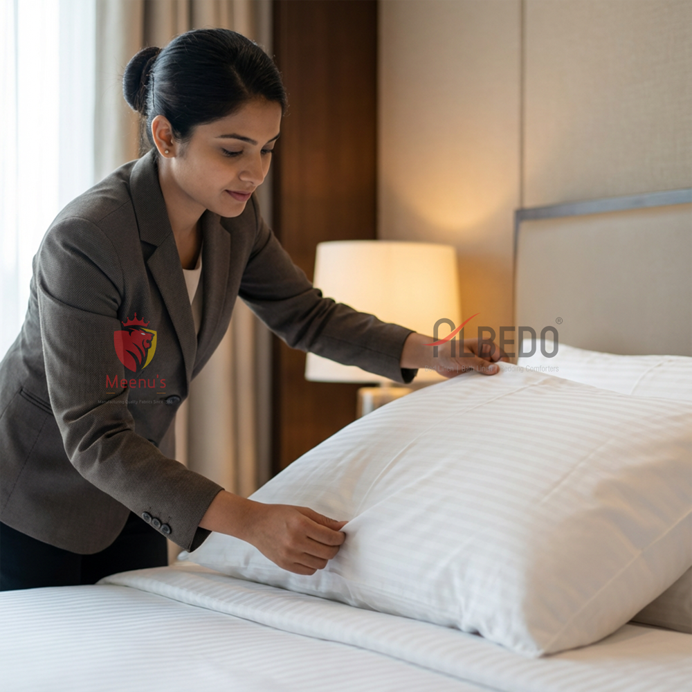 Hotel Plain Percale Pillow Cover