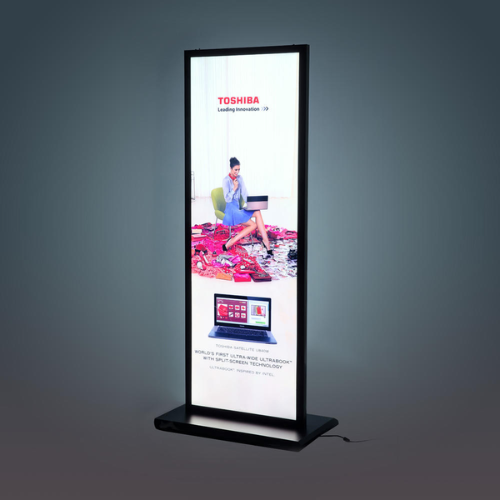 Outdoor Active Led Standee - Color: White