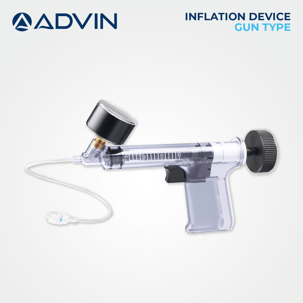 Inflation Device - Gun Type | Ergonomic Design, High-pressure Capability, High-precision Pressure Gauge, User-friendly Trigger Mechanism