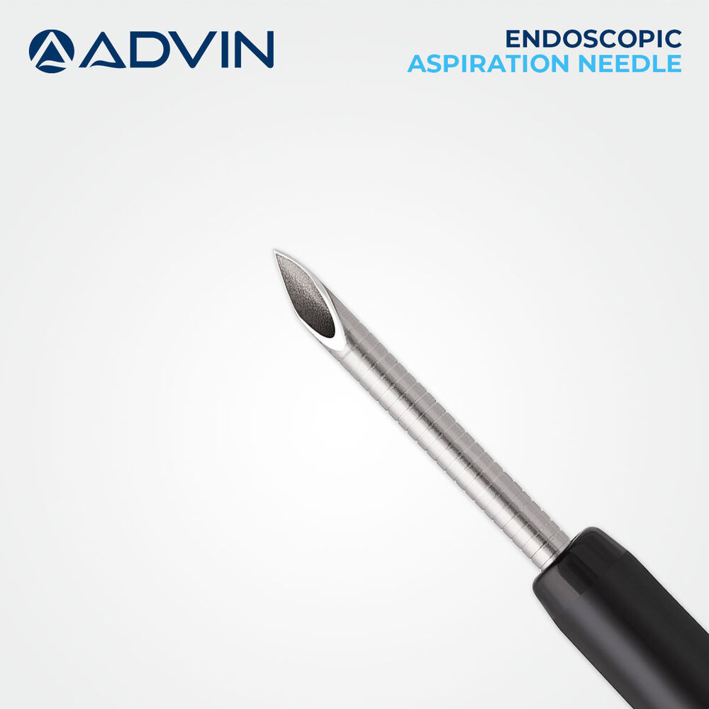 Endoscopic Aspiration Needle - Sterile, Single Use | Sharp Bevelled Tip, Echogenic For Enhanced Ultrasound Visibility, Manual Operation