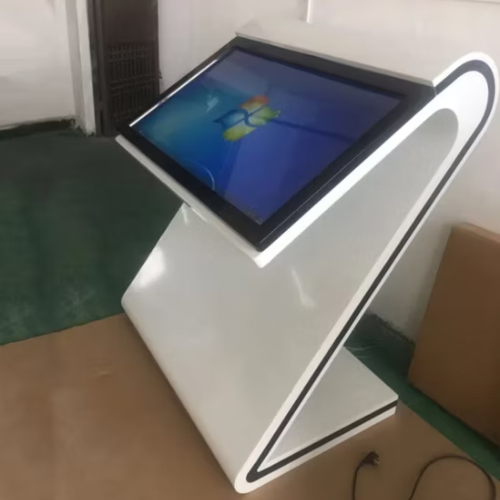 Touch Table Kiosk - Color: White