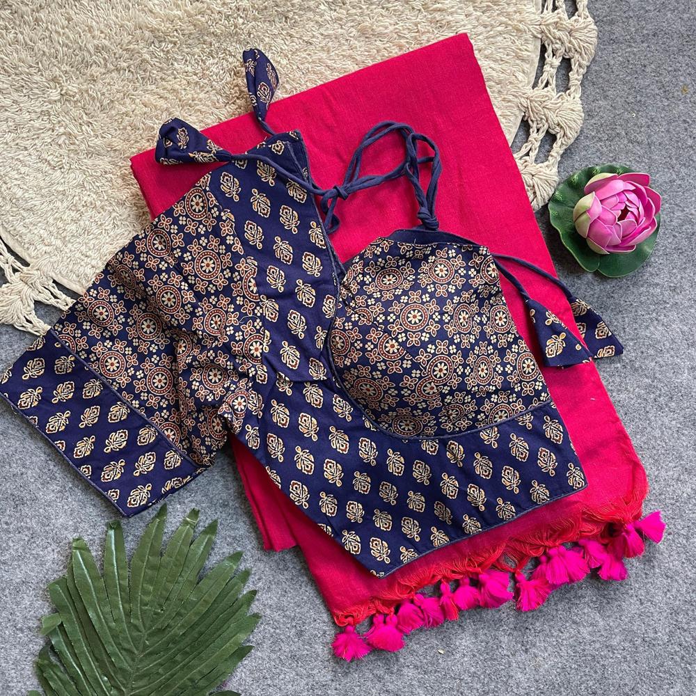 ladies khadi cotton saree