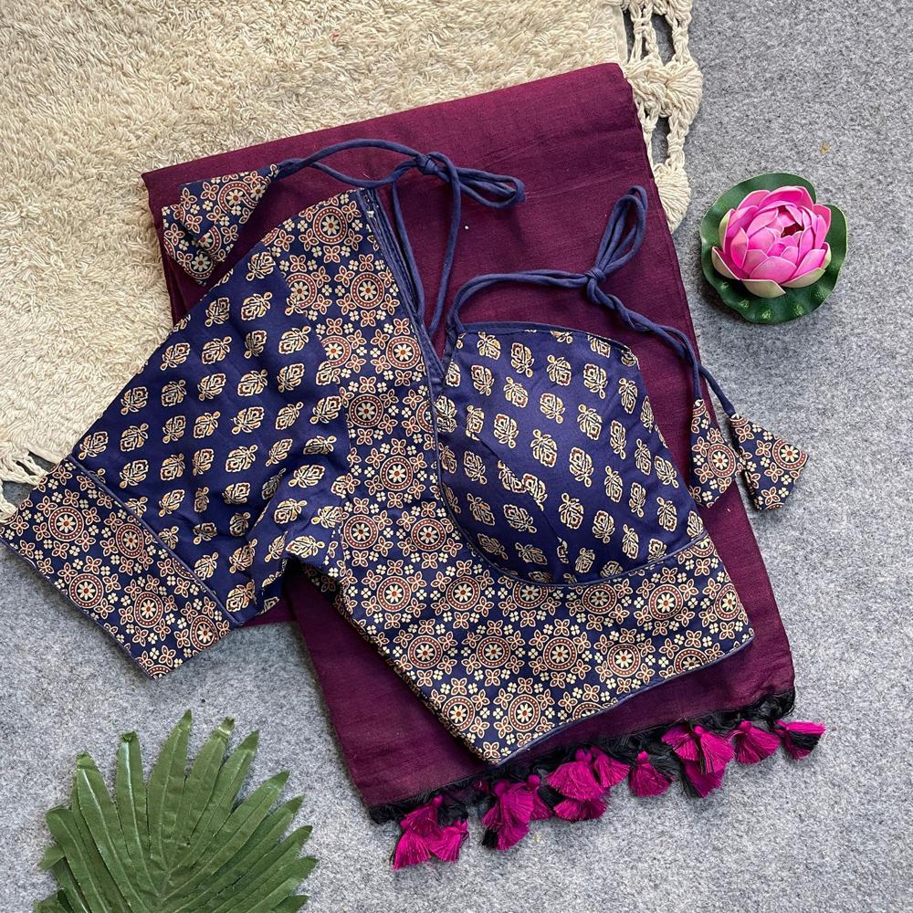 ladies khadi cotton saree