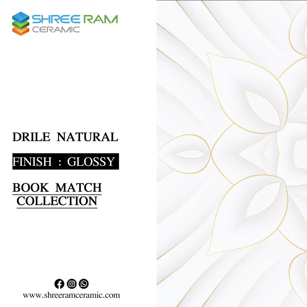 bookmatch vitrified floor tile