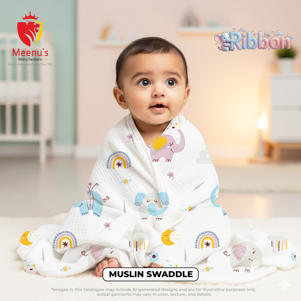 Muslin Cotton Swaddles