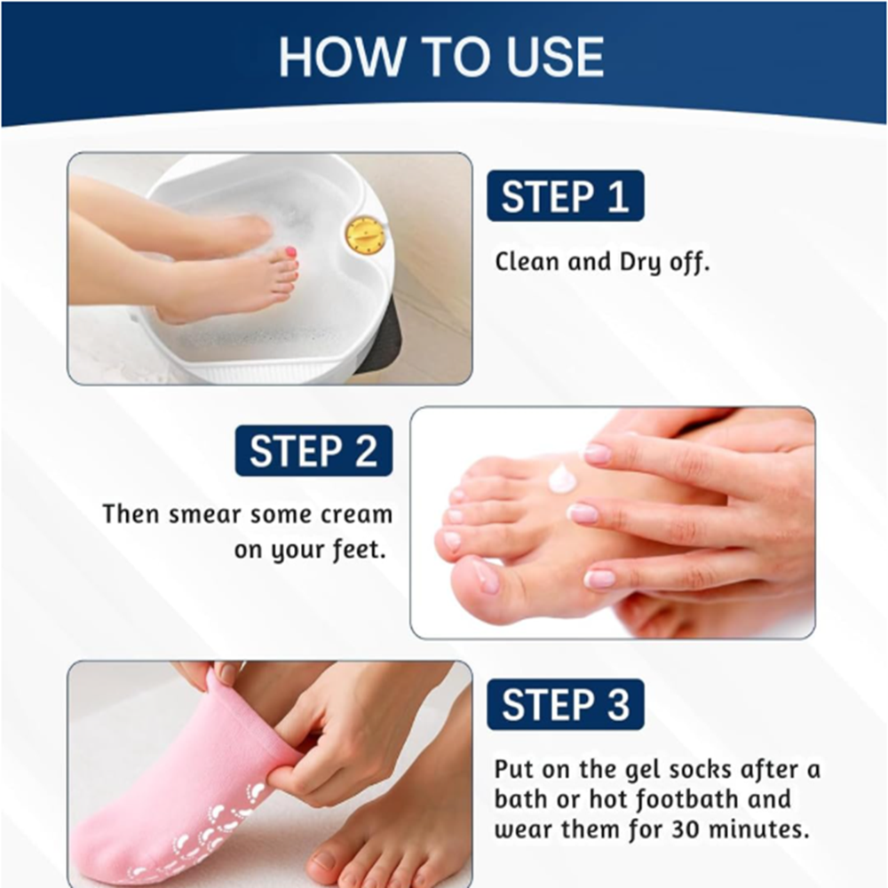 Spa Gel Socks - Age Group: Men