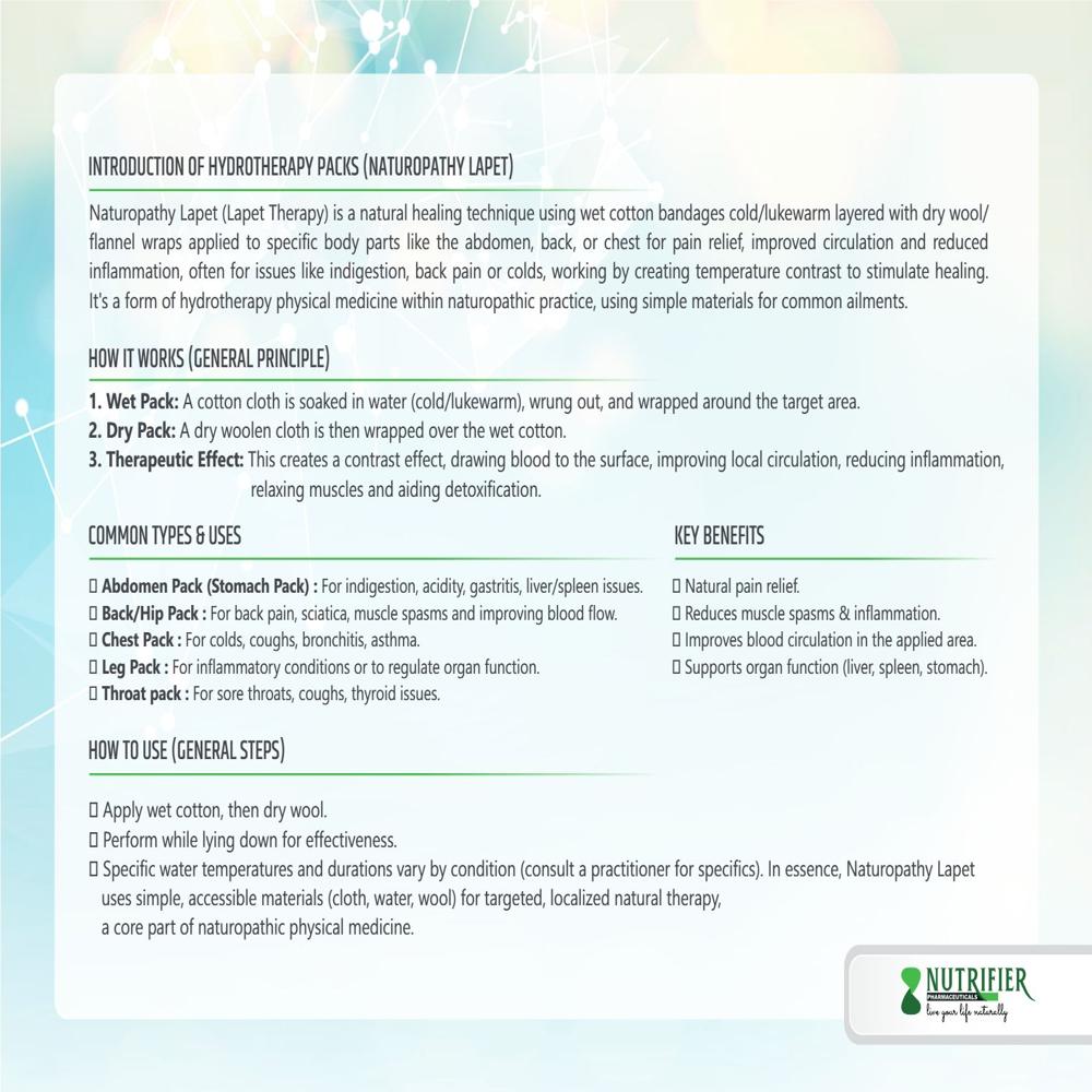 Naturopathy Lapet Elbow Pack