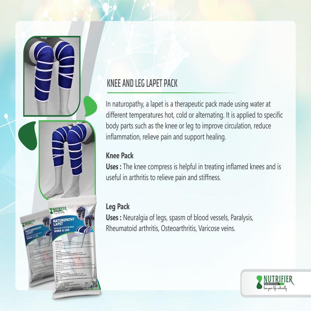 Naturopathy Lapet Knee Pack - Color: Multiple