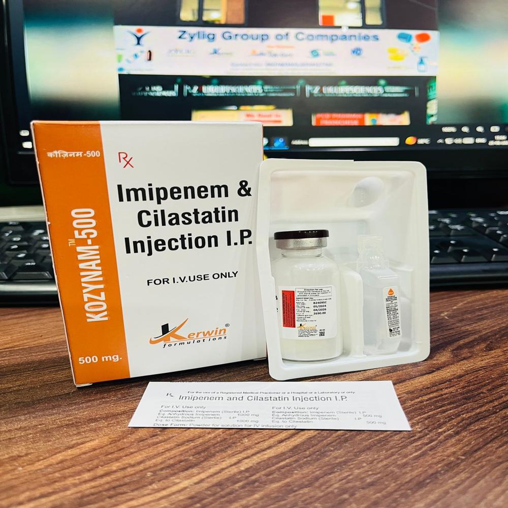 Imipenem & Cilastatin Injection I.p. - Packaging Type: Lyophilized Powder Form