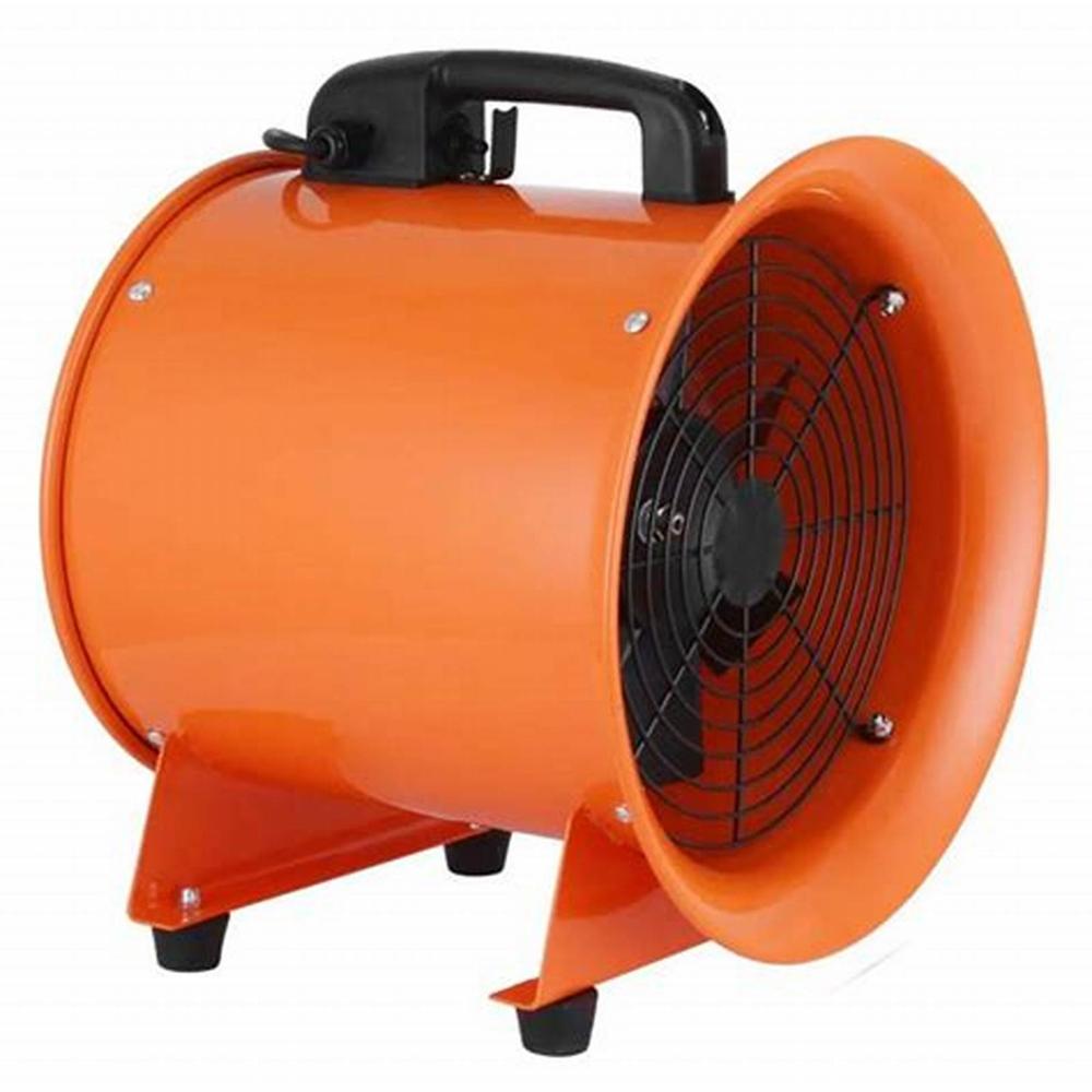 Portable Ventilator Fan - Color: Orange