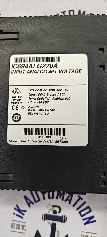 GE FANUC IC694ALG220A