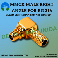 MMCX Male Right Angle For RG 316