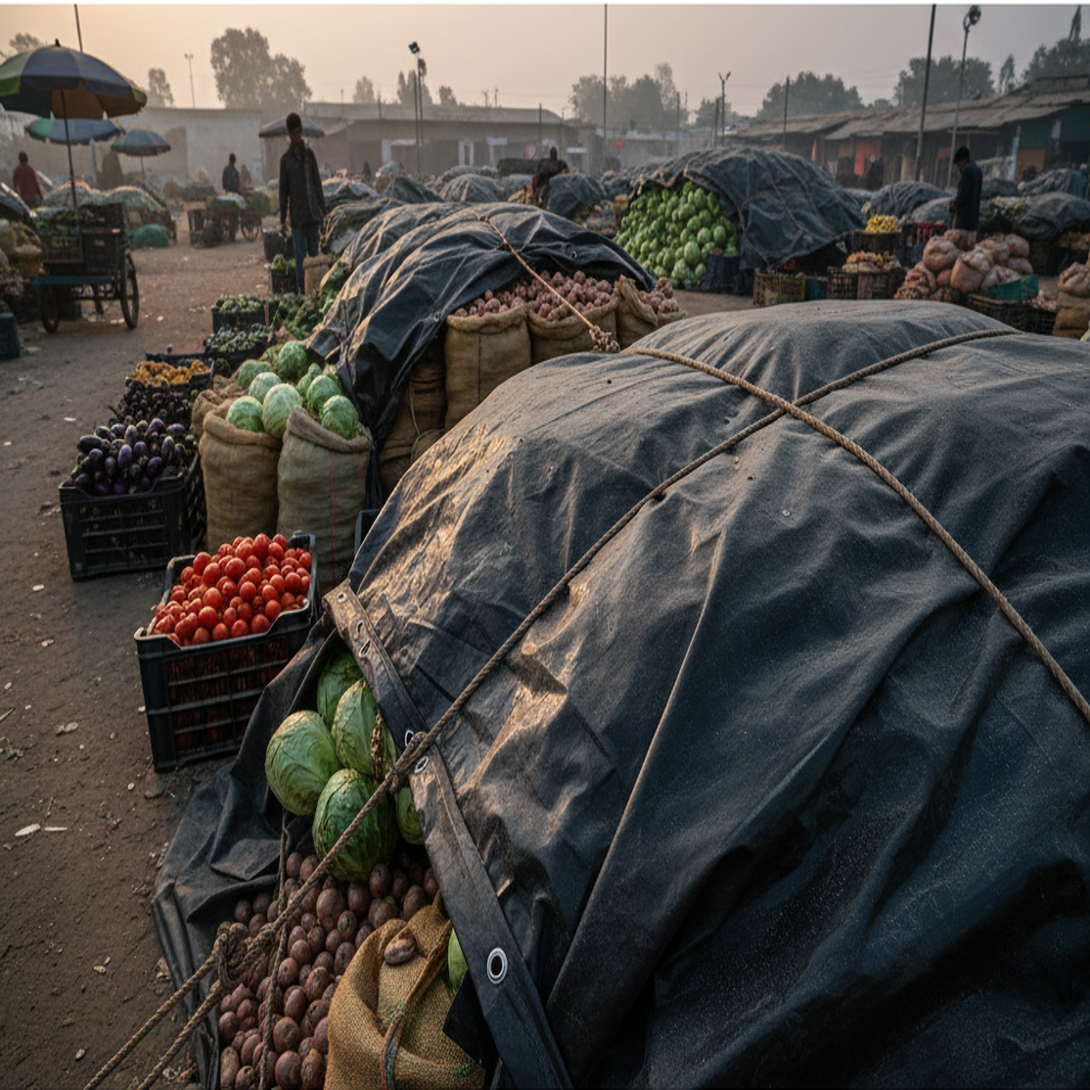 Vegetable Market Cover