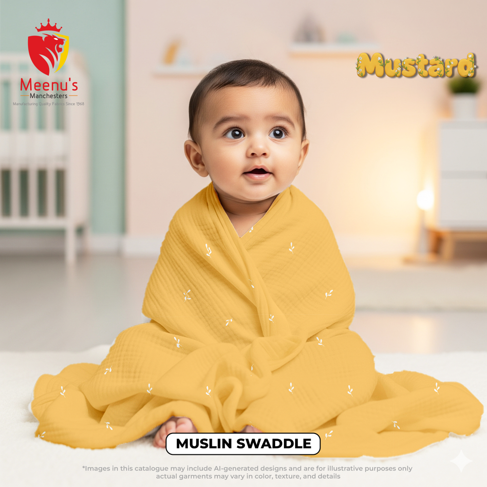 100 Percent Premium Cotton Swaddles