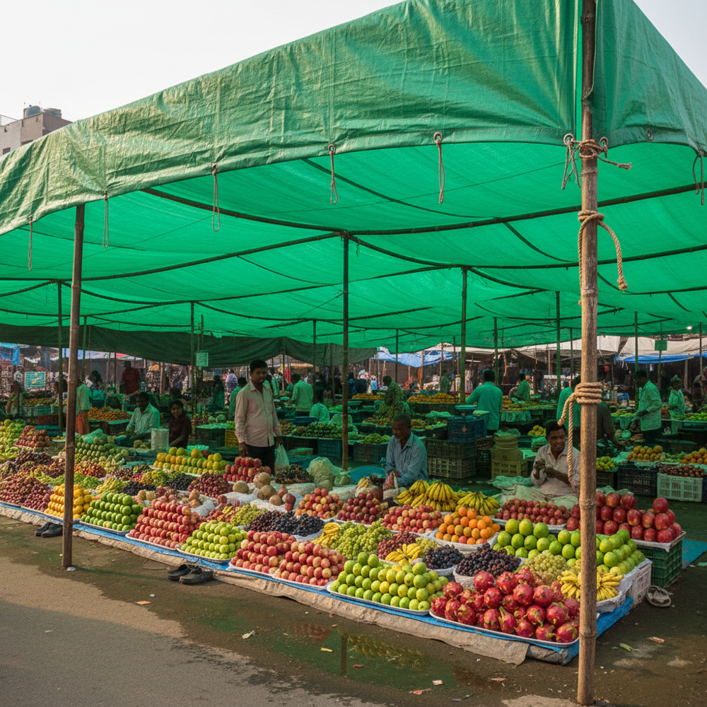 Fruit Market Tarpaulin