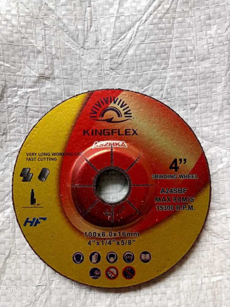 Depresse center wheel 100x6x16