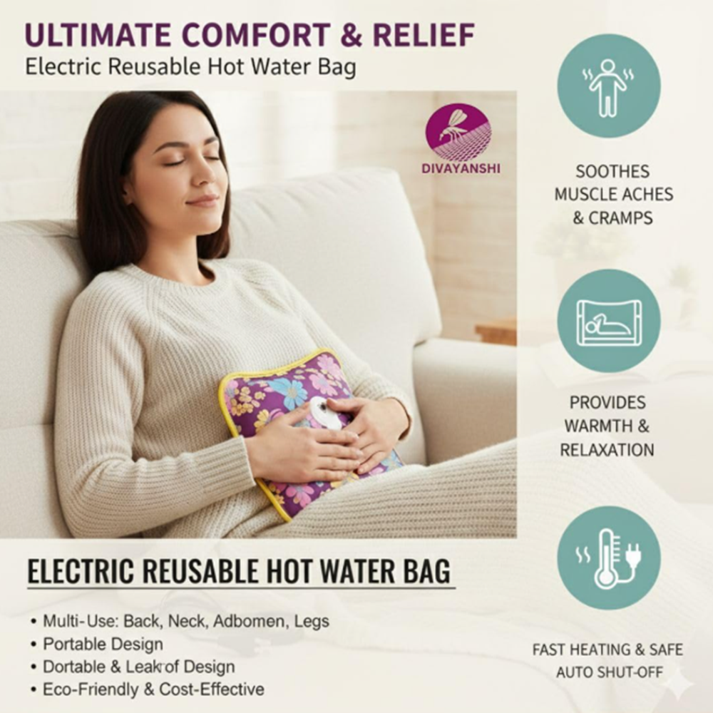 Electric hot water bag