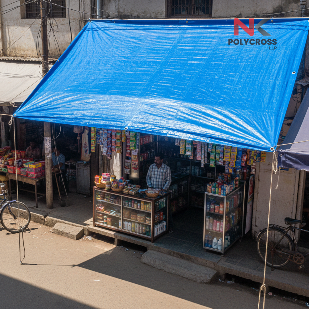 Shop Front Shade - Color: Blue