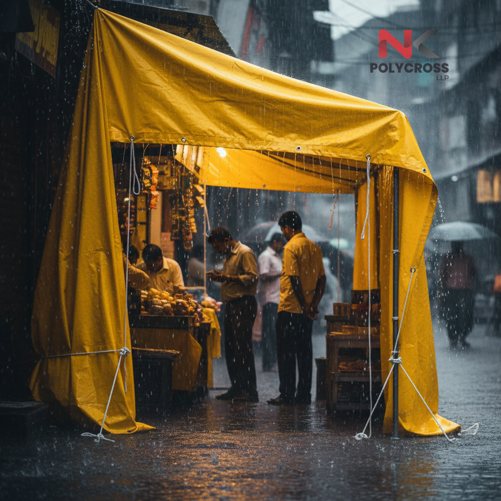 Shop Front Shade - Color: Blue