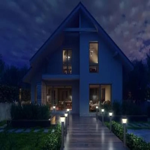 800019 Philips SLIDE Post Grey B22