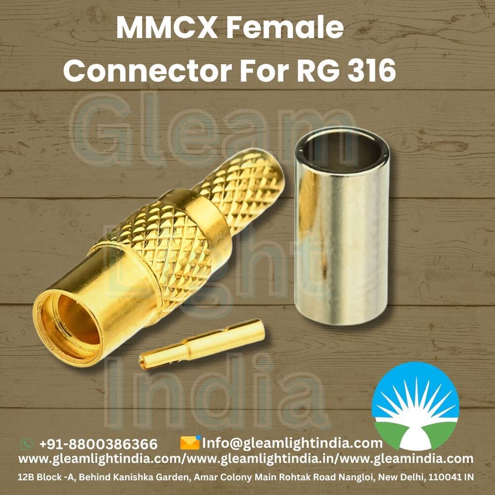 MMCX Female Connector For RG 316