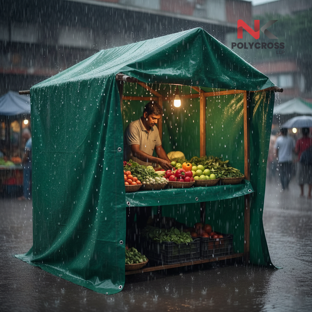 Outdoor Stall Sheet - Color: Blue