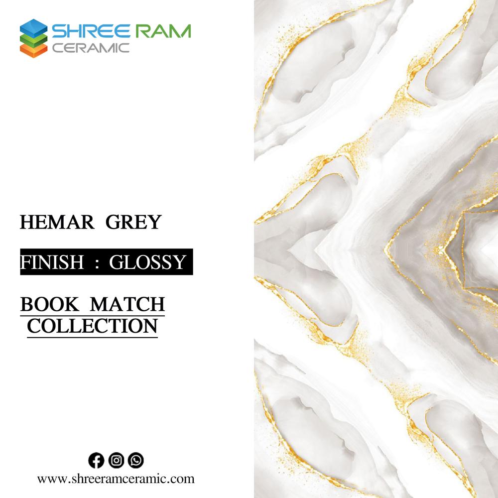 bookmatch vitrified floor tile