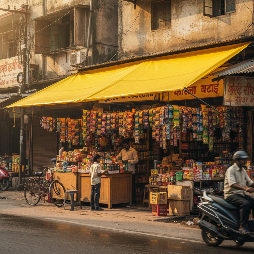 Kirana Store Tarpaulin