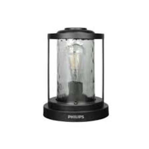 800136 Philips FABULA Post IP65 BlackE27