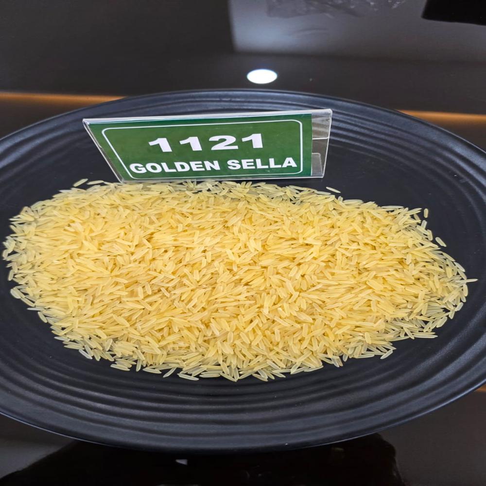 1121 Golden Sella - Parboiled Long Grain, Golden Yellow | Distinct Basmati Aroma, Fluffy Non-sticky Texture