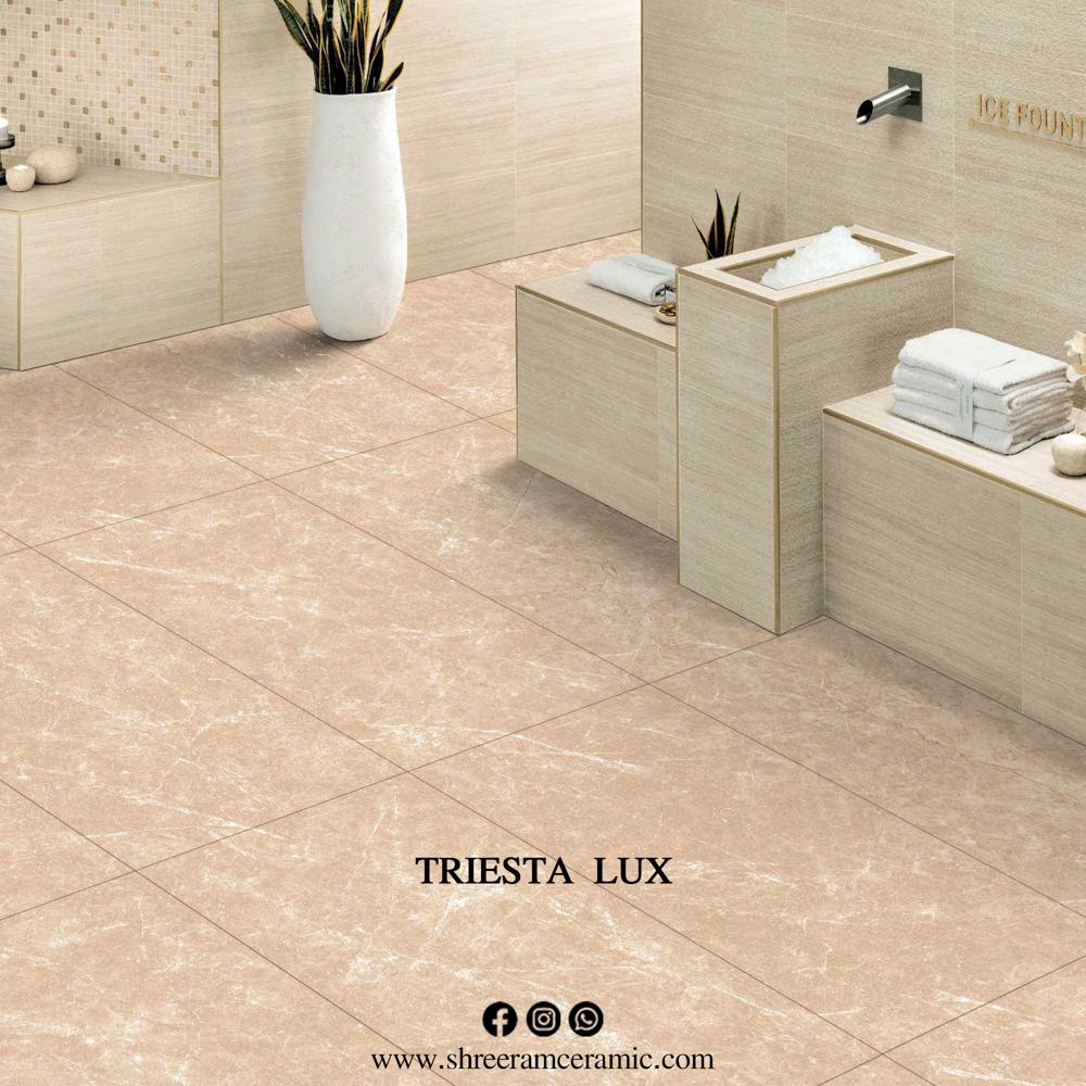 carving vitrified floor tiles