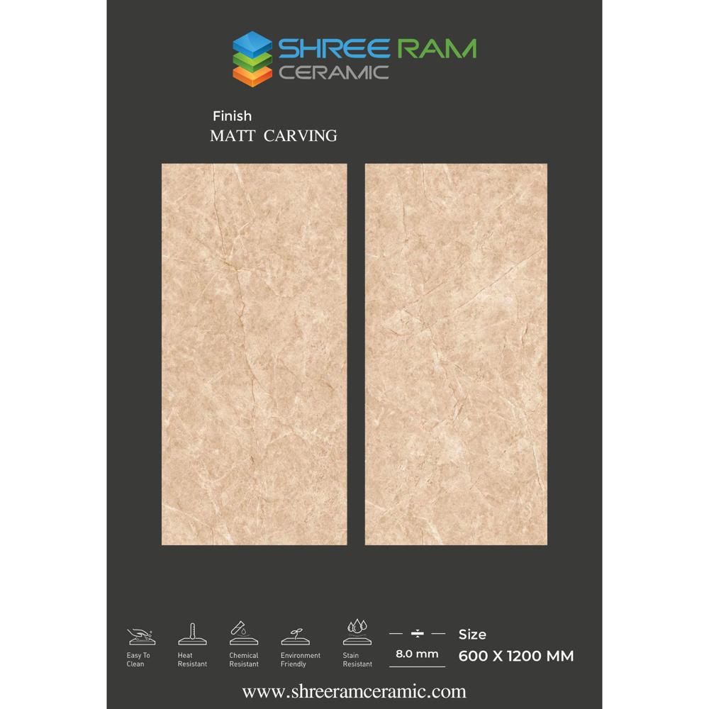carving vitrified floor tiles