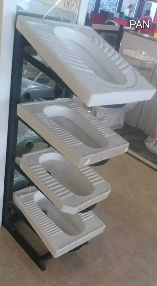 Indian Toilet Pan - Color: White