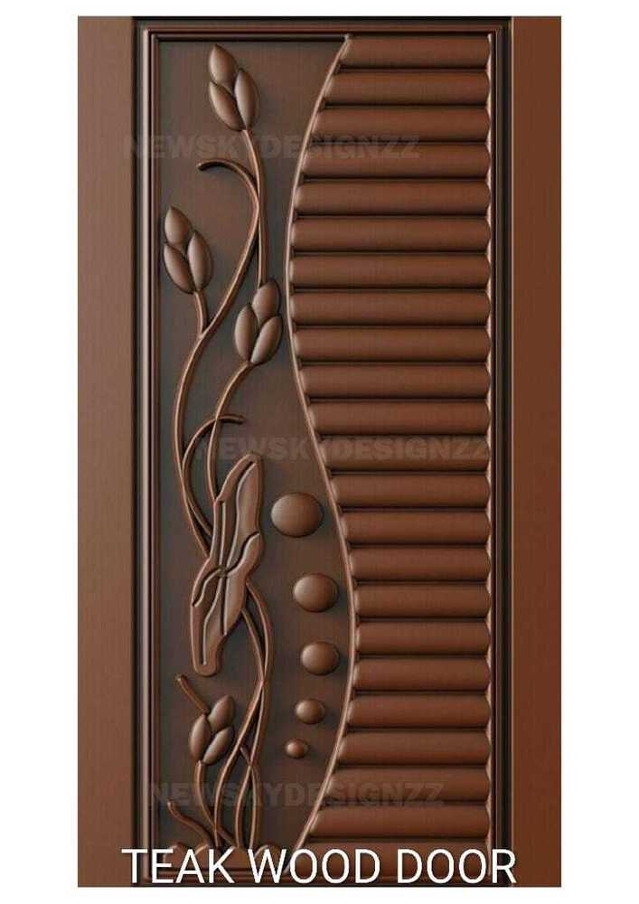 Teak Wood Door - Application: Residential