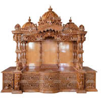 Teak Wood Temple - Design Type: Handcrafts