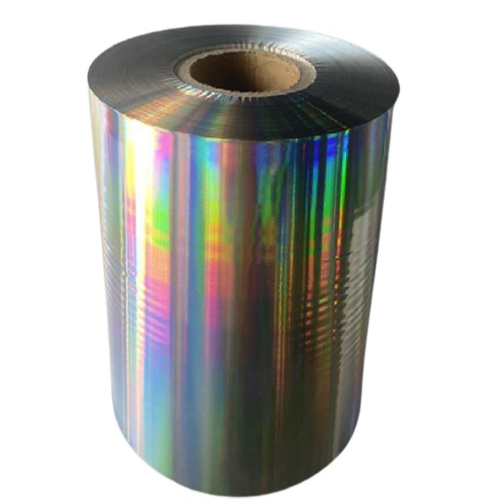 Thermal Holographic Films - Pet, 12-30 Microns Thickness, Multicolor | Heat Activated Adhesive, Moisture Proof, Tamper Evident, Customizable Patterns