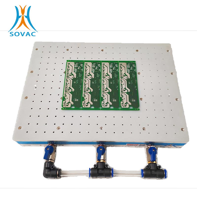 Vacuum Fixture For Printed Circuit Board With Holes