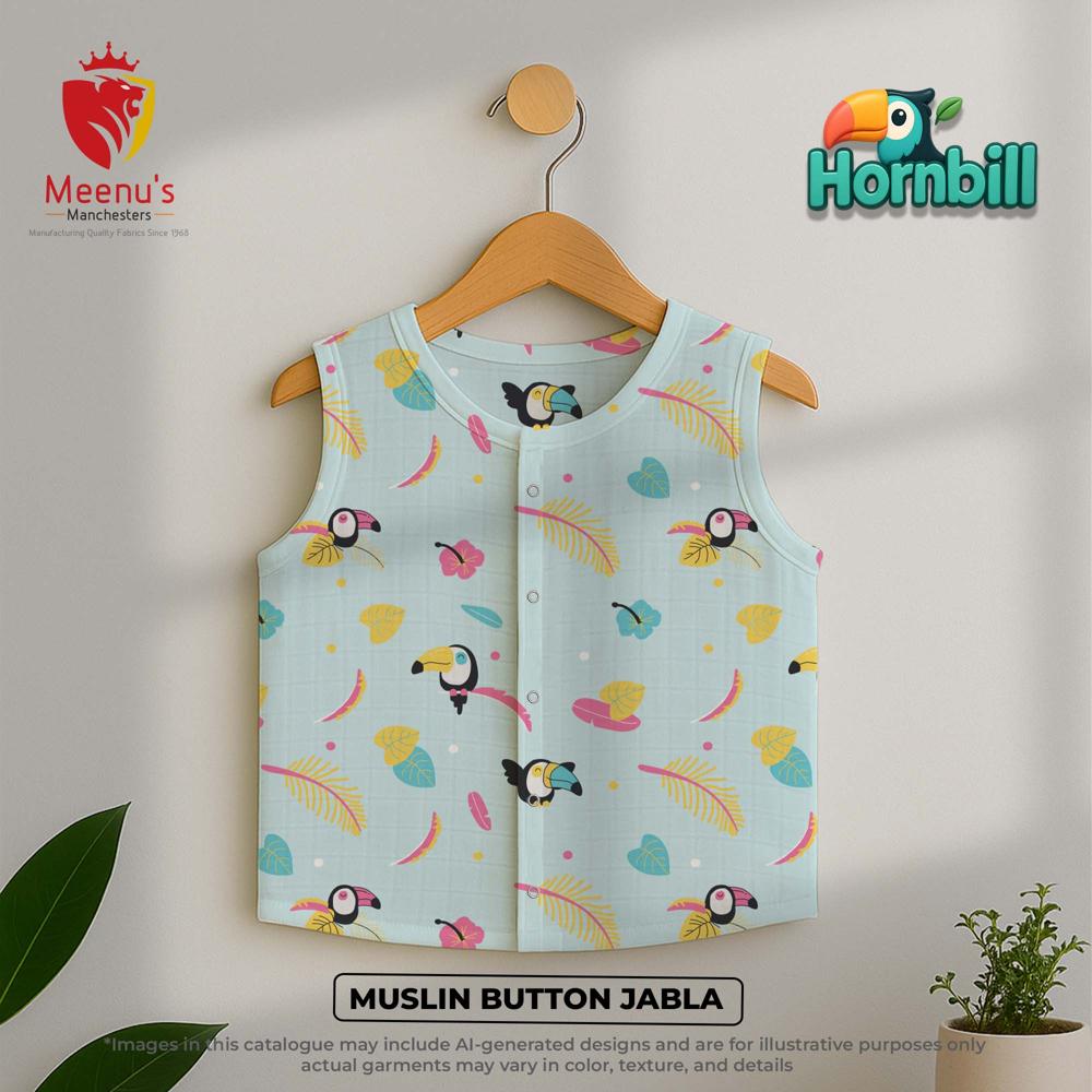 New Born Cotton Button Jablas