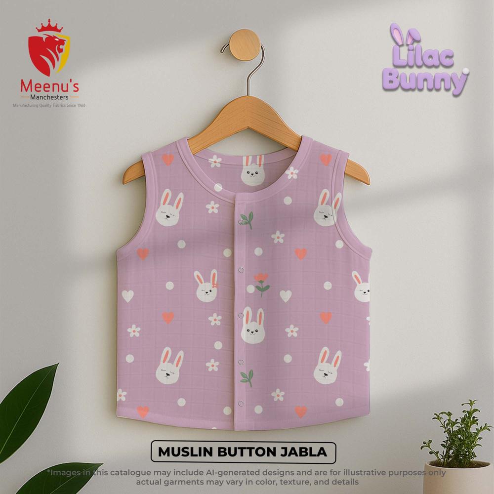 New Born Cotton Button Jablas