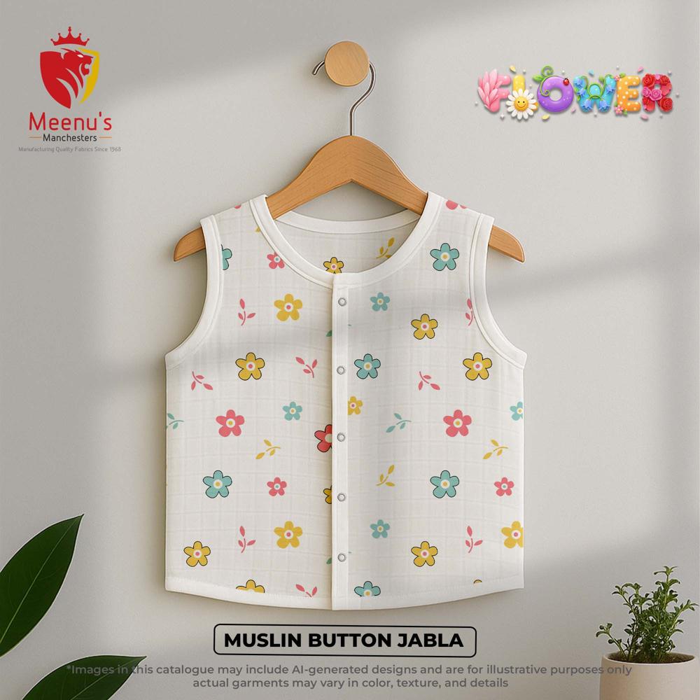 Newborn Baby Cotton Jhabla