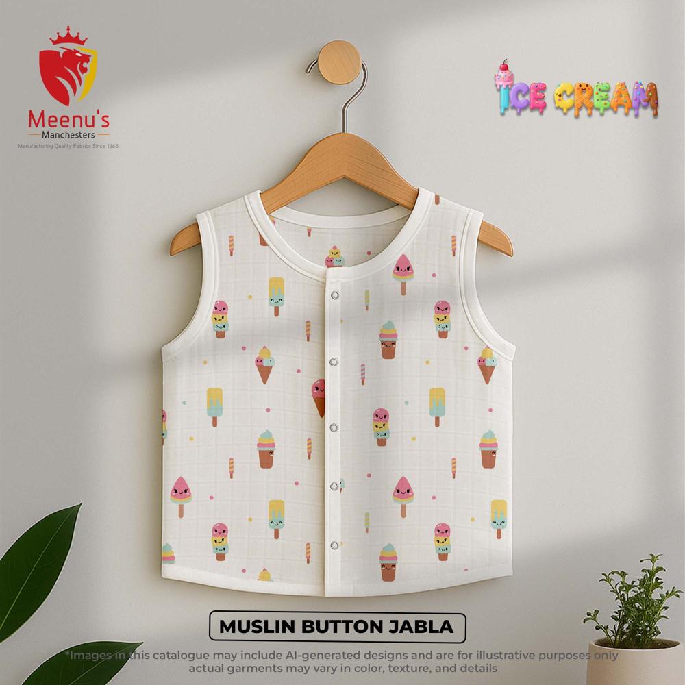Newborn Baby Cotton Jhabla