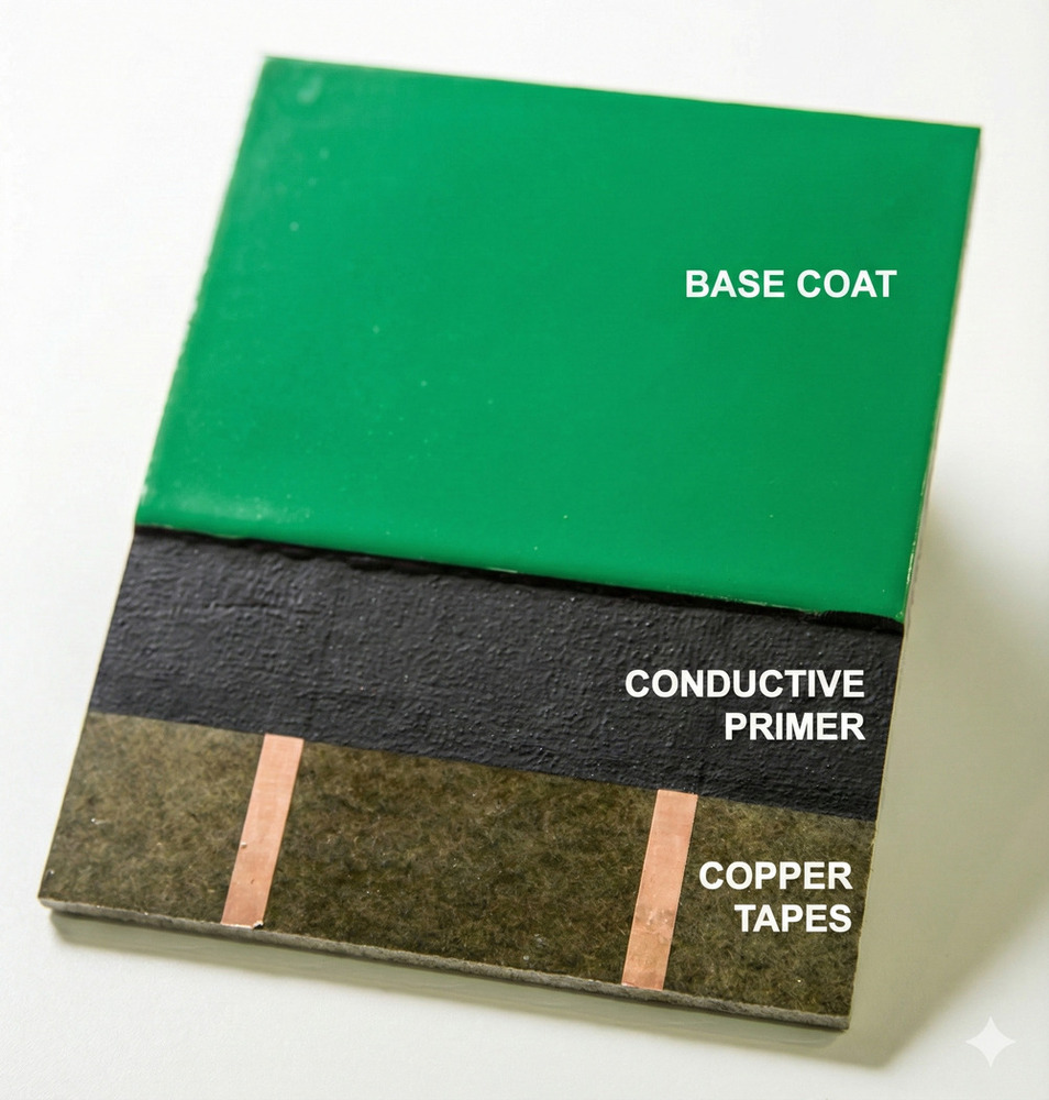 Esd Epoxy Green - Feature: Waterproof