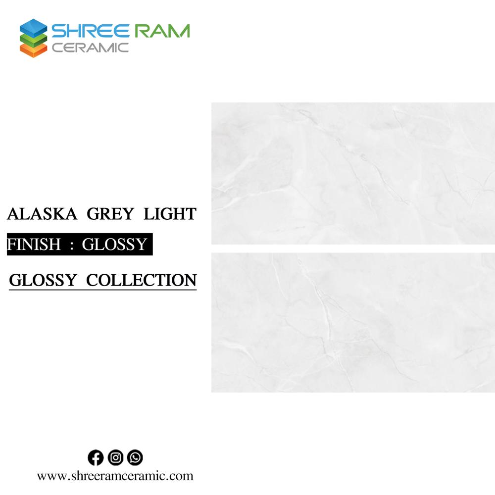 Glossy Vitrified Tiles - Color: Multi Color