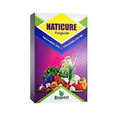 Naticure Tebuconazole 50% Plus Trifioxystrobin 25% Wg Fungicides - Application: Agriculture