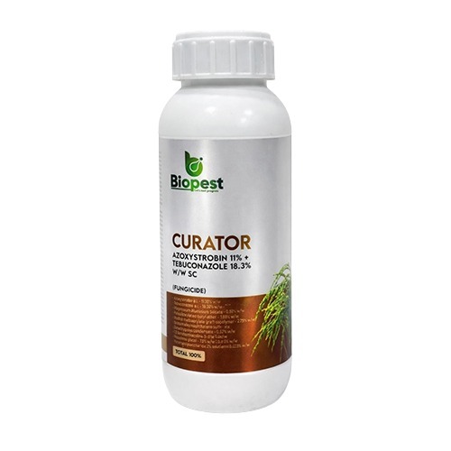 Curator Azoxystrobin 11% Plus Tebuconazole 18.3% Sc Fungicides - Application: Agriculture